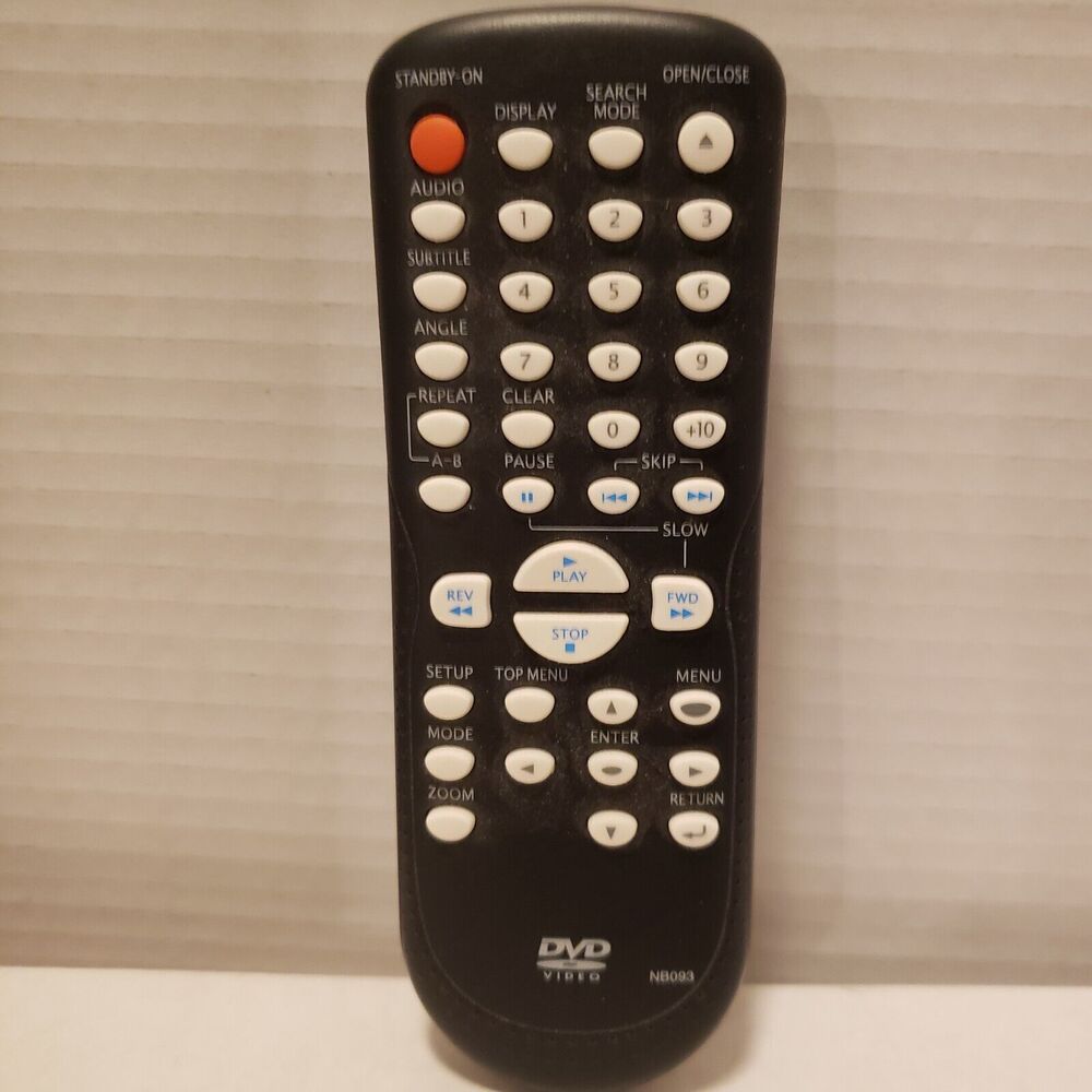 Magnavox OEM NB093 Replacement Remote for DVD CD Player Very Clean Works